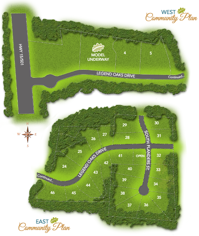 Legend Oaks Chapel Hill Robuck Homes