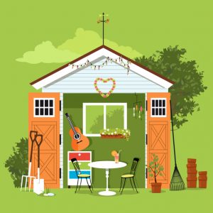 She Shed, A Cozy Retreat Just for You!