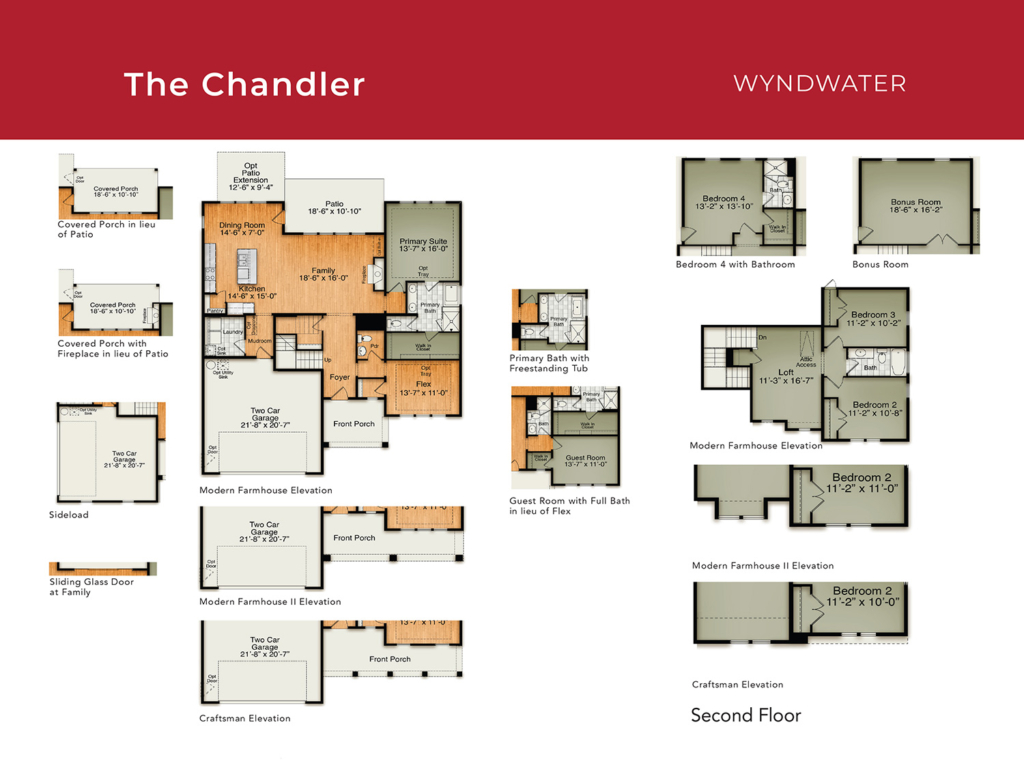 Floor Plan of WyndWater-Chandler