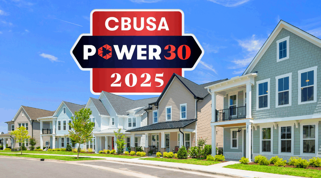 Robuck Homes Named 2025 CBUSA Power 30 Builder