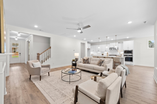 The Bradley Modern Farmhouse, one of the 2025 Parade winners, earned a bronze from the Triangle Parade of Homes.